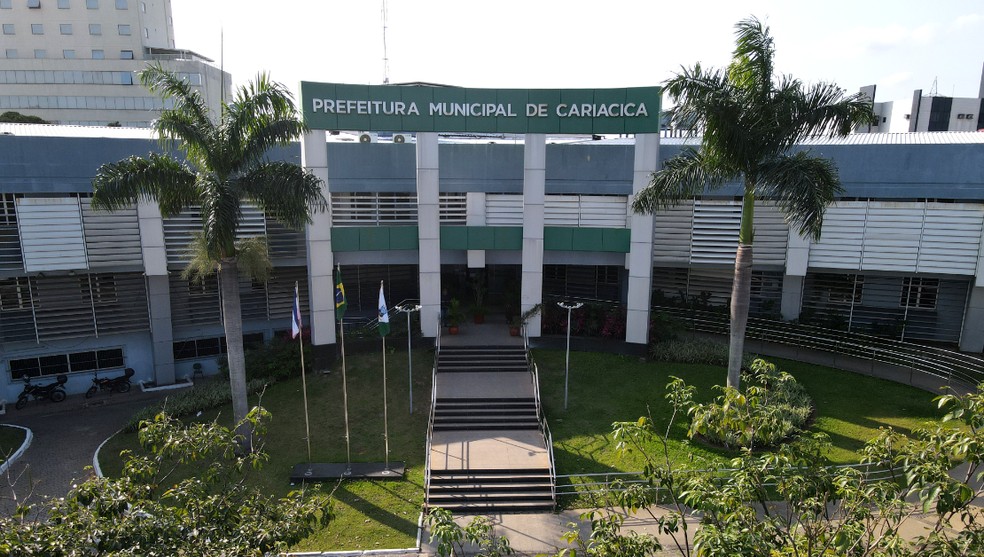 Prefeitura Municipal de Cariacica, na Grande Vitória, Espírito Santo — Foto: Divulgação/Prefeitura de Cariacica
