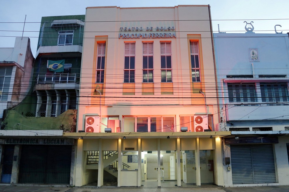 Teatro de Bolso Procópio Ferreira, em Campos dos Goytacazes, no RJ — Foto: Antônio Filho/Prefeitura de Campos