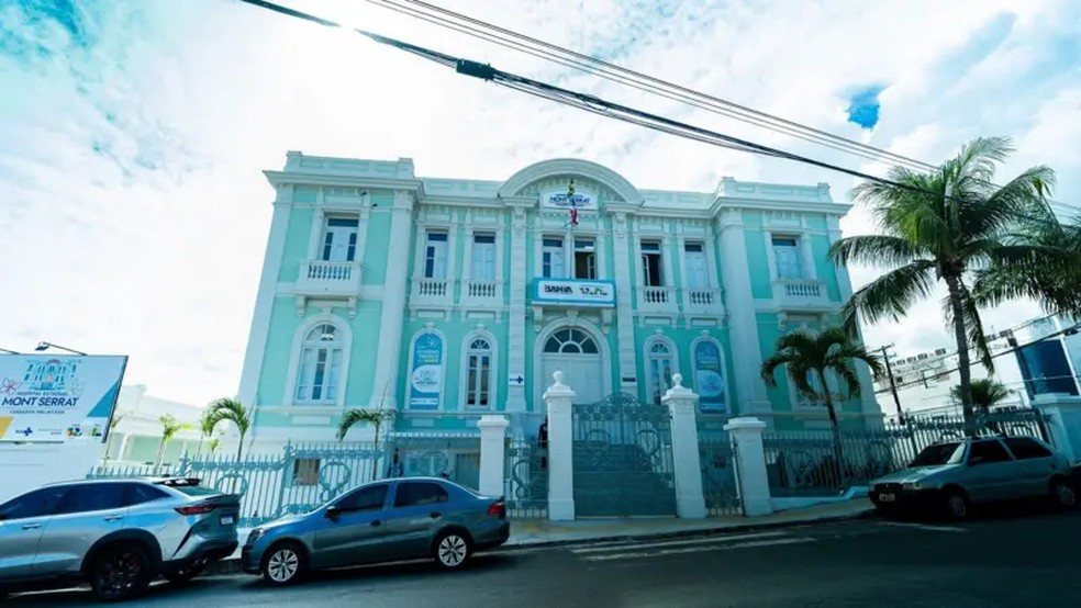 O Mont Serrat funciona onde antes era o hospital de infectologia Couto Maia em Salvador — Foto: Vitor Serrano/BBC News