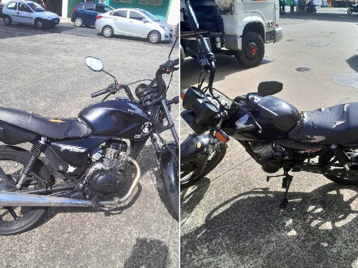 Moto com 566 multas e R$ 123 mil em débitos é apreendida no interior de SP