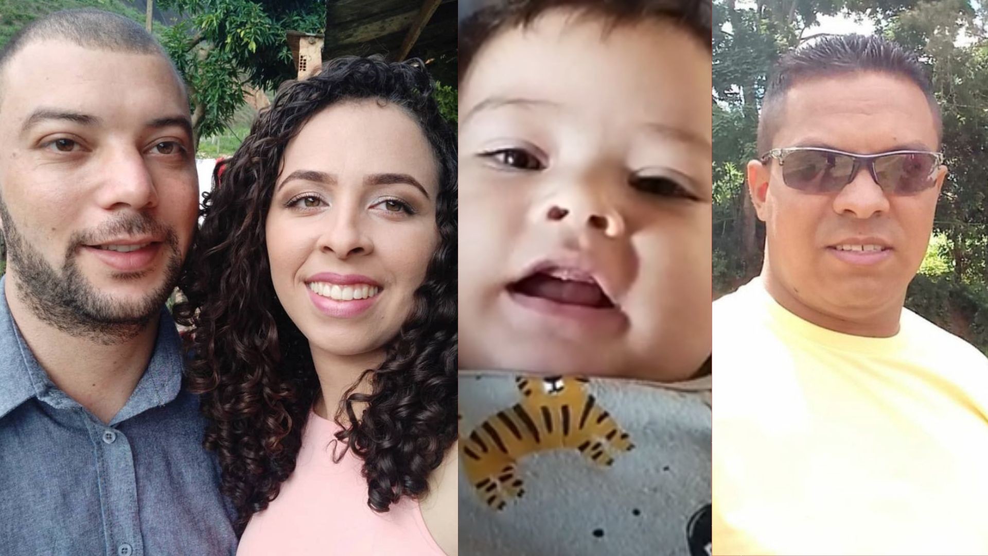 Casal de professores, bebê e motorista mortos: quem eram as vítimas de acidente na BR-262