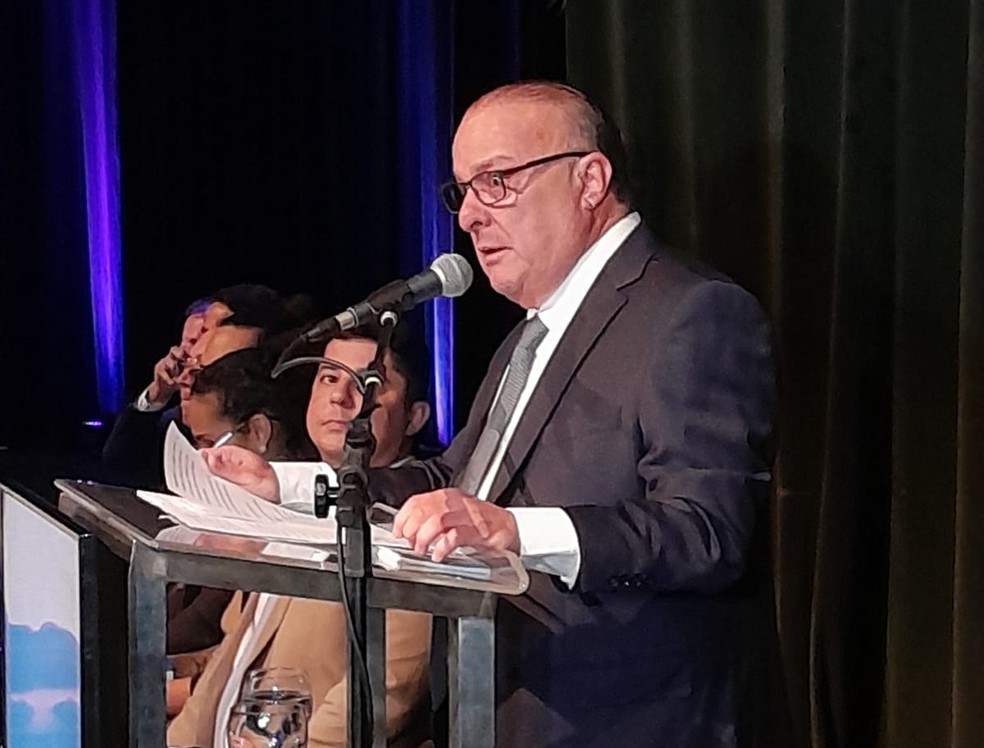 Paulinho Freire toma posse como prefeito de Natal — Foto: Thiago César/Inter TV Cabugi