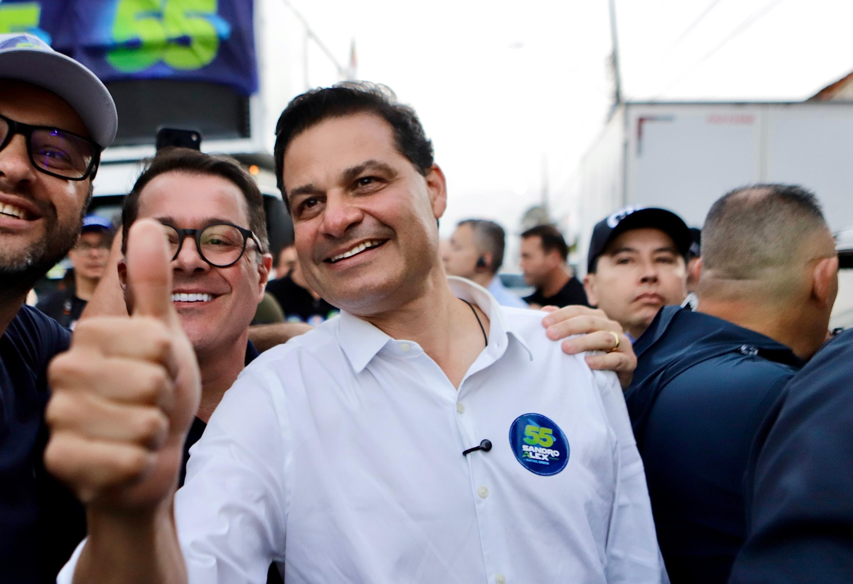 Eleições 2026 no Paraná: Sandro Alex participa de carreatas com Ratinho Junior pelo Norte Pioneiro