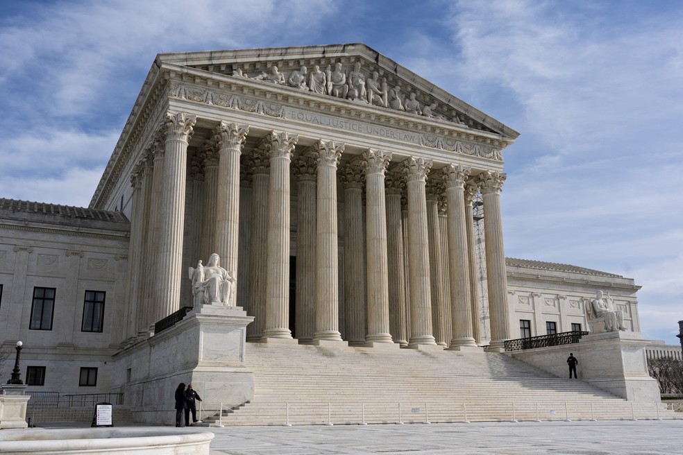 Suprema Corte dos Estados Unidos. — Foto: AP Photo/J. Scott Applewhite, File
