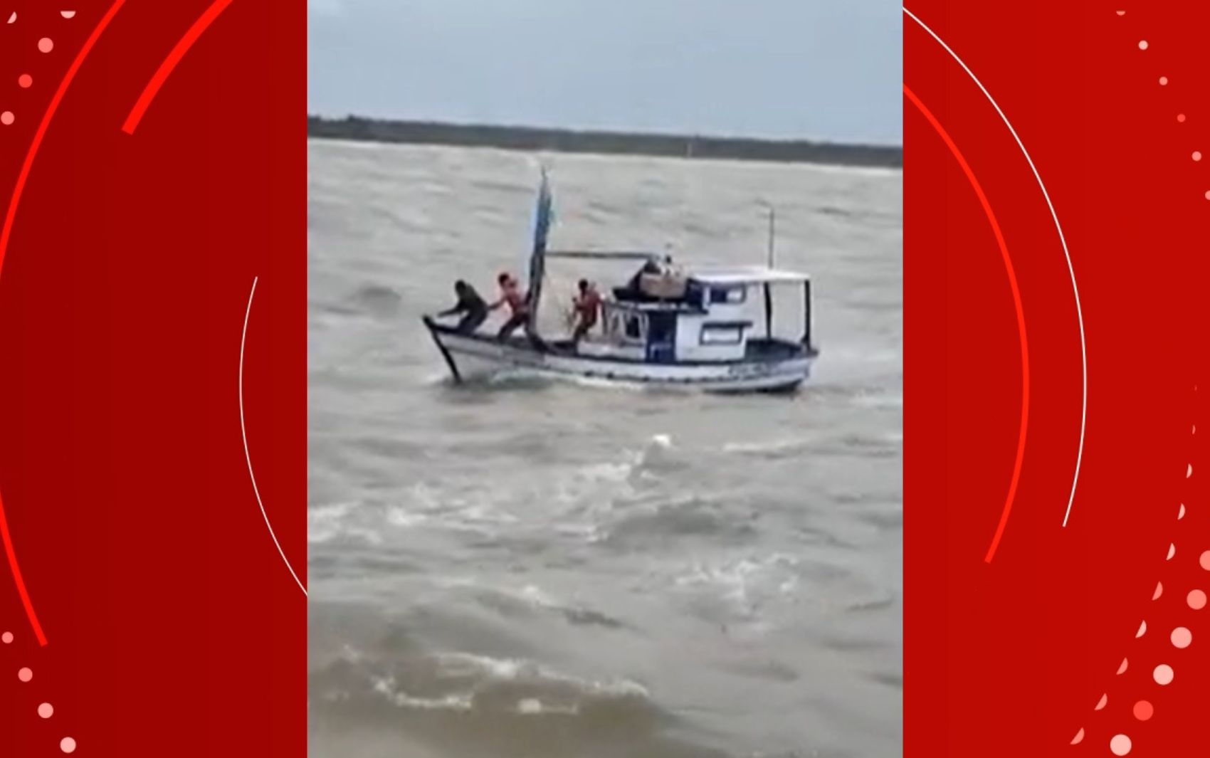 Pescadores são resgatados após cinco dias à deriva na Bahia