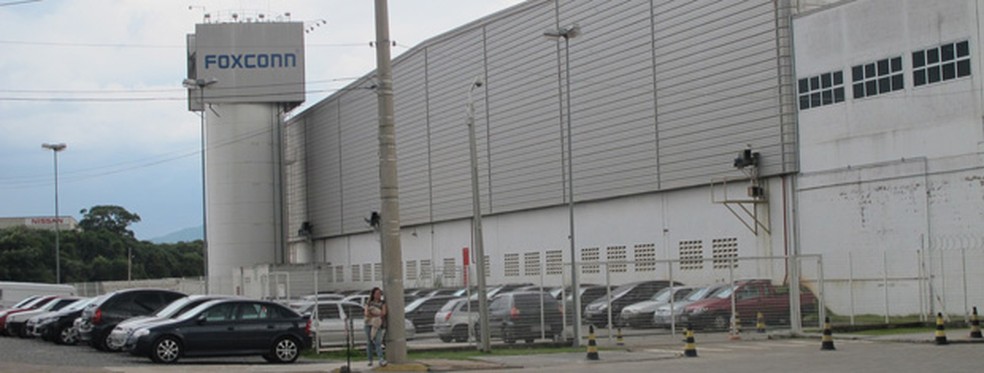 Unidade da Foxconn em Jundiaí (SP)  — Foto: Renato Jakitas/G1