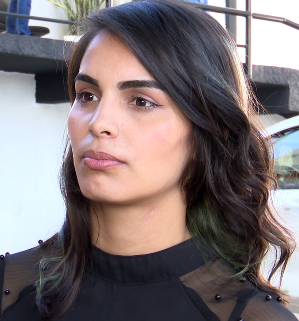 Isabelly Aparecida Ferreira Moro, atacada com soda cáustica em Jacarezinho (PR) — Foto: Reprodução/RPC