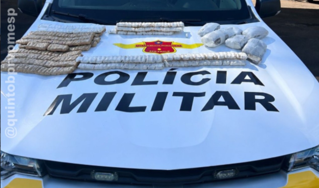 Grupo de bolivianos é preso suspeito de tráfico internacional de drogas em rodovia de Quadra