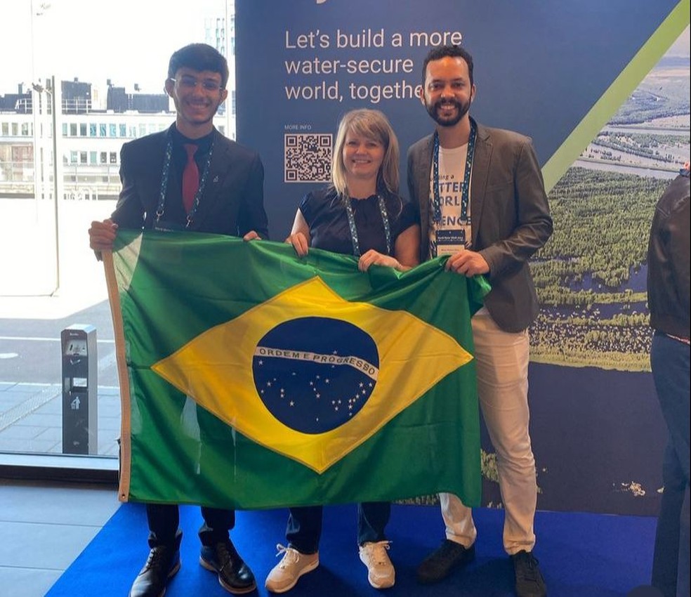 Estudante piauiense ganha Nobel da Ciência Jovem com ideia de monitoramento da qualidade da água — Foto: Arquivo pessoal
