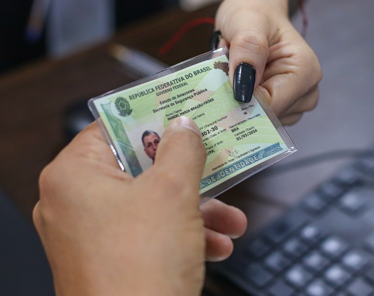Manaus terá mutirão com 3 mil vagas para emissão da Carteira de Identidade Nacional; saiba onde tirar