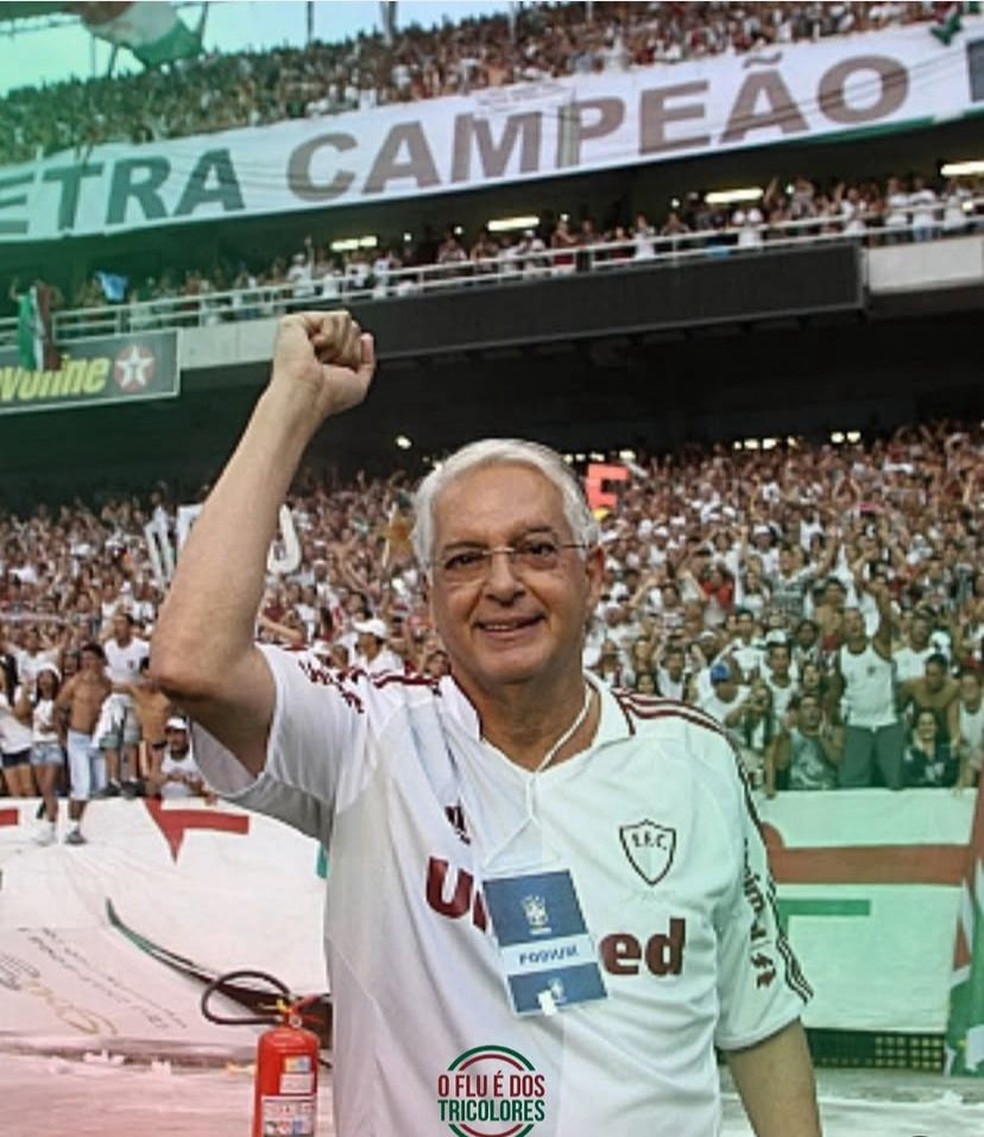 Celso Barros, pré-candidato à presidência do Fluminense — Foto: Reprodução/Redes sociais