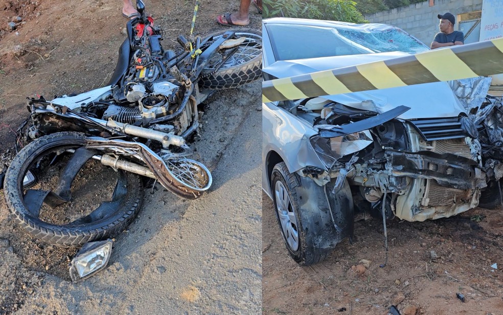 Homem de 58 anos morreu após colidir a motocicleta em carro na BR-420 em Jiquiriçá