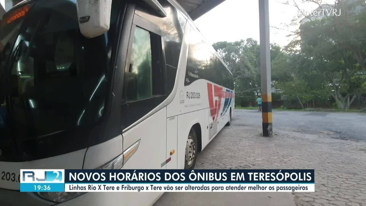 Linhas intermunicipais para Rio de Janeiro e Nova Friburgo ganham novos  horários em Teresópolis, Região Serrana