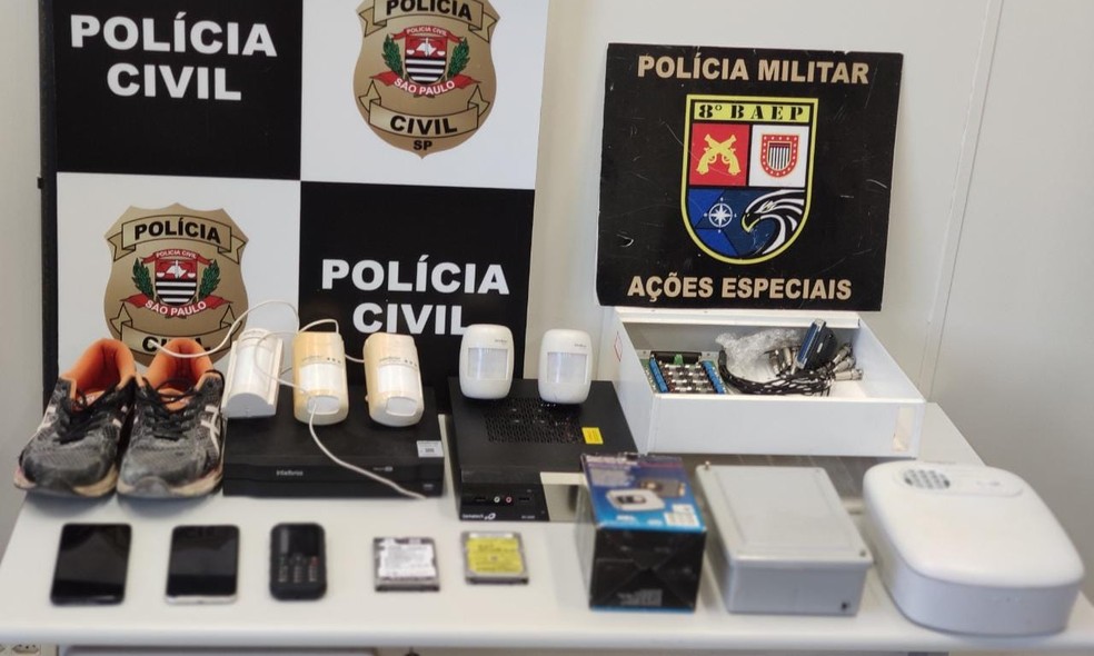 Justiça condena a quase 90 anos de prisão organização criminosa que arrombava cofres para furtar bens — Foto: Polícia Civil