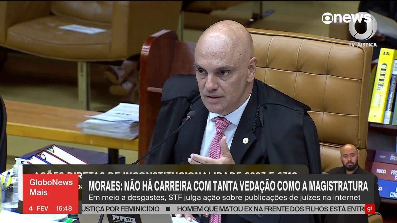 Toffoli diz que ministros não podem dar opiniões políticas, e Moraes critica magistrados que querem ser 'influencers'