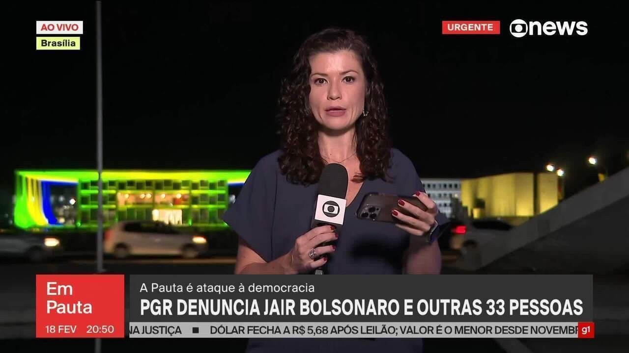 Veja íntegra da denúncia da PGR contra Bolsonaro e mais 33 por tentativa de golpe de estado