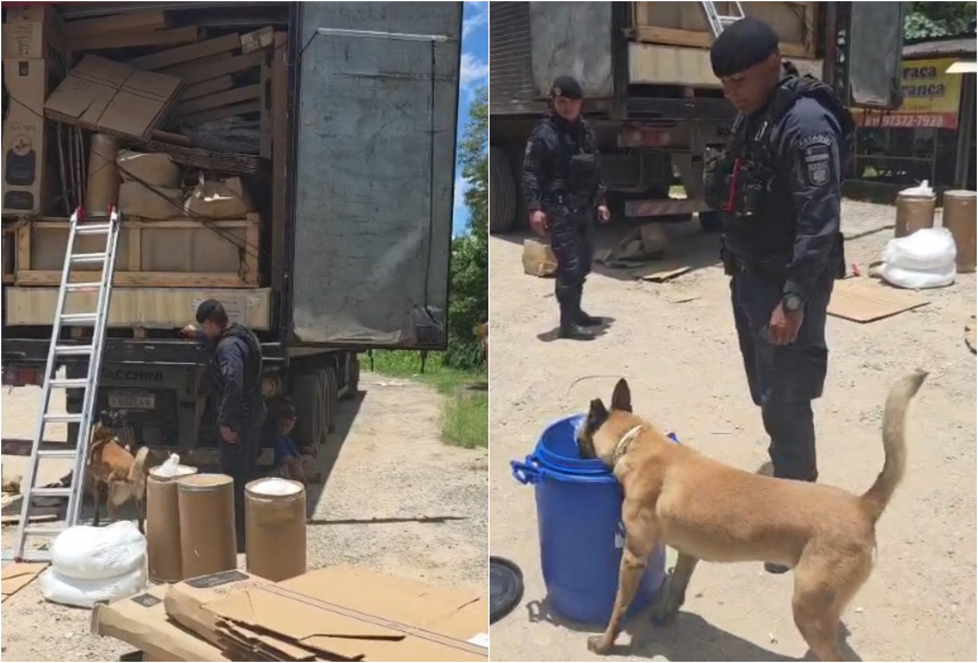 Mais de uma tonelada de drogas é apreendida em operações em Jarinu e Presidente Bernardes