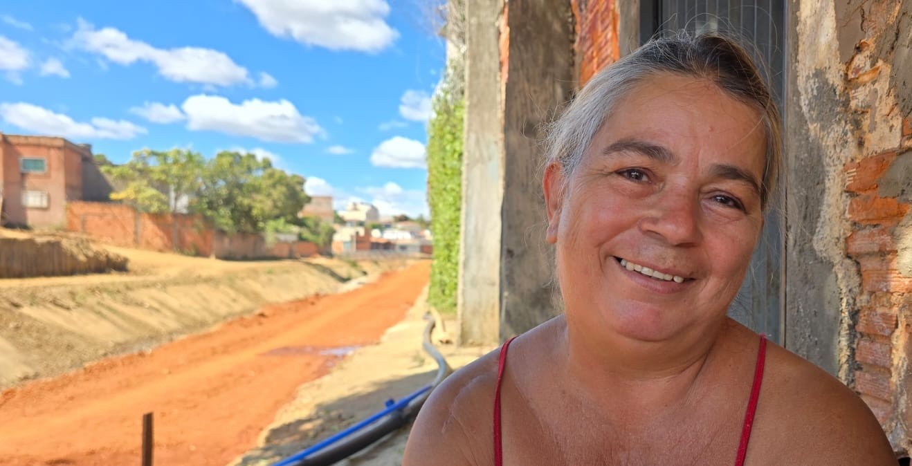 Córrego do Cintra é urbanizado em Montes Claros