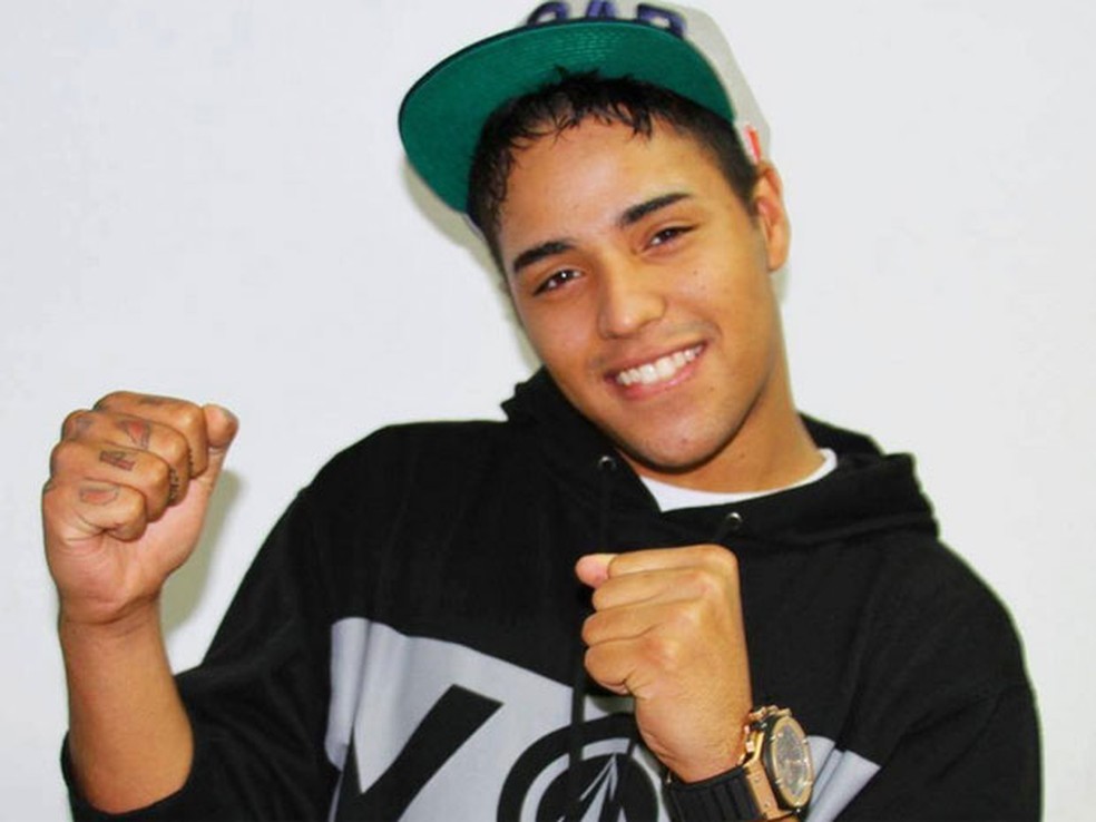 Funkeiro MC Daleste morto durante show no Parque San Martin em Campinas — Foto: Divulgação / Facebook do artista