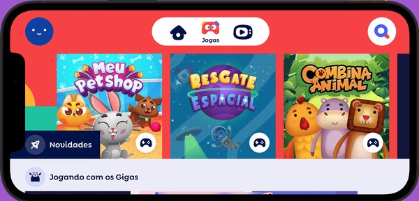 Giga Gloob libera acesso ao catálogo de jogos para as crianças