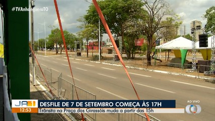 Veja a programação do desfile de 7 de setembro em Palmas