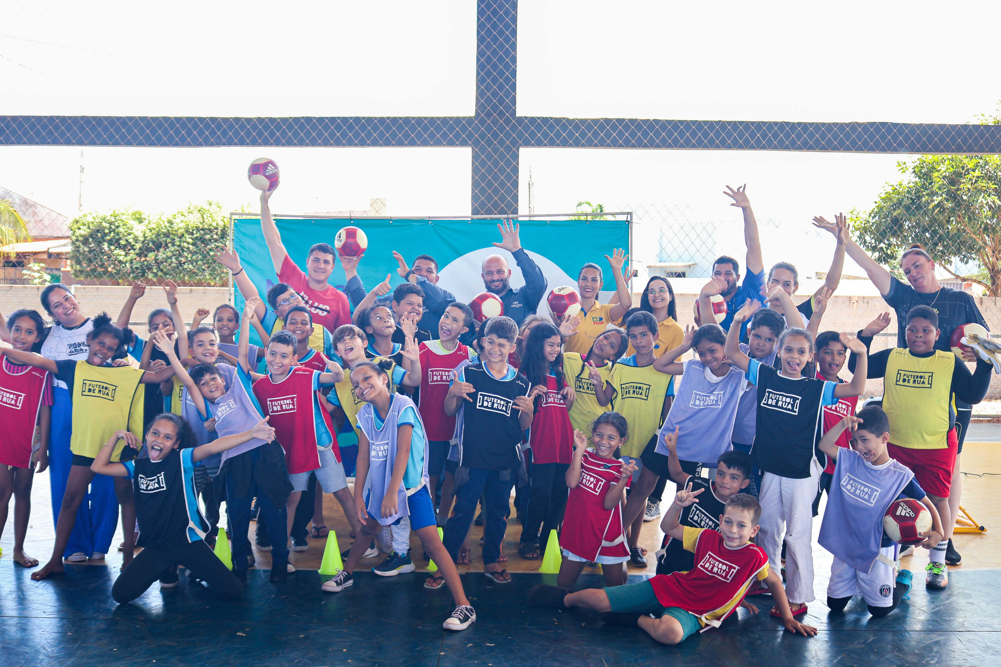  Águas de Pimenta Bueno lança a 2ª edição do projeto social 'Futebol de Rua'