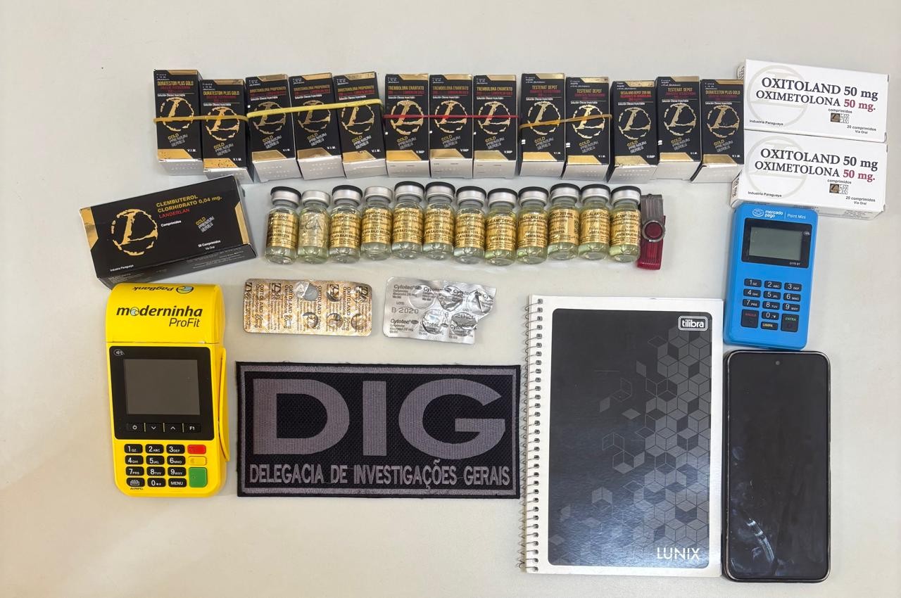 Polícia Civil apreende anabolizantes e medicamentos abortivos durante operação em Avaré