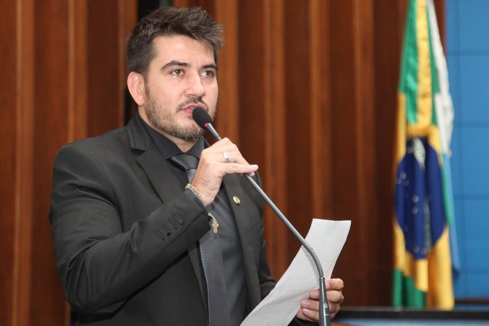 Deputado foi eleito por Mato Grosso do Sul nas eleições de 2022.  — Foto: Wagner Guimarães/Reprodução