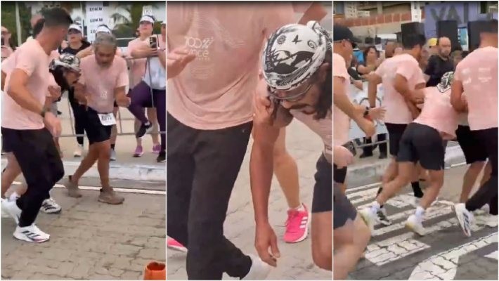 Bell Marques passa mal durante corrida em Fortaleza: 'Me recuperando'