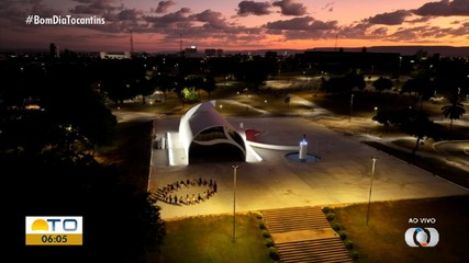 Drone do BDT sobrevoa o Memorial Coluna Prestes, em Palmas