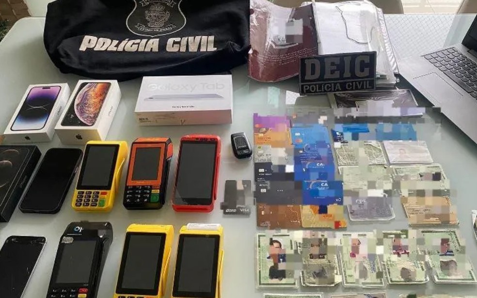 Grupo suspeito de aplicar golpe de R$ 10 milhões em banco é alvo de operação em Goiânia
