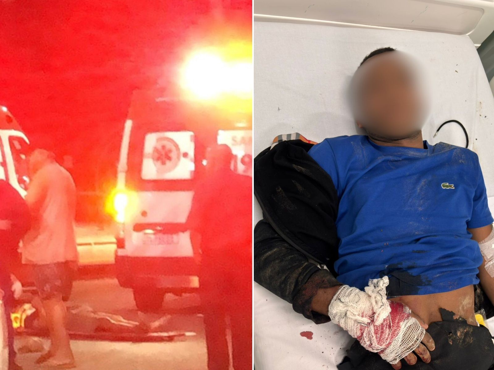 Homem tenta assaltar idosos alemães e acaba baleado por PM de folga no litoral de SP