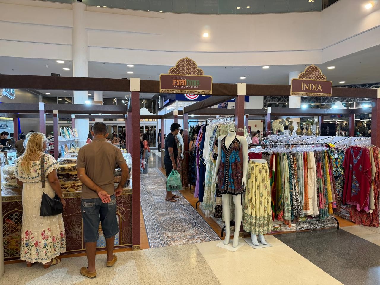 Exposição reúne produtos culturais indianos em Boa Vista