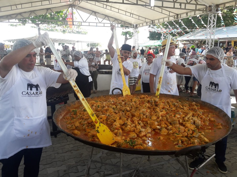 Festival da Moqueca Conceição da Barra, ES — Foto: Reprodução