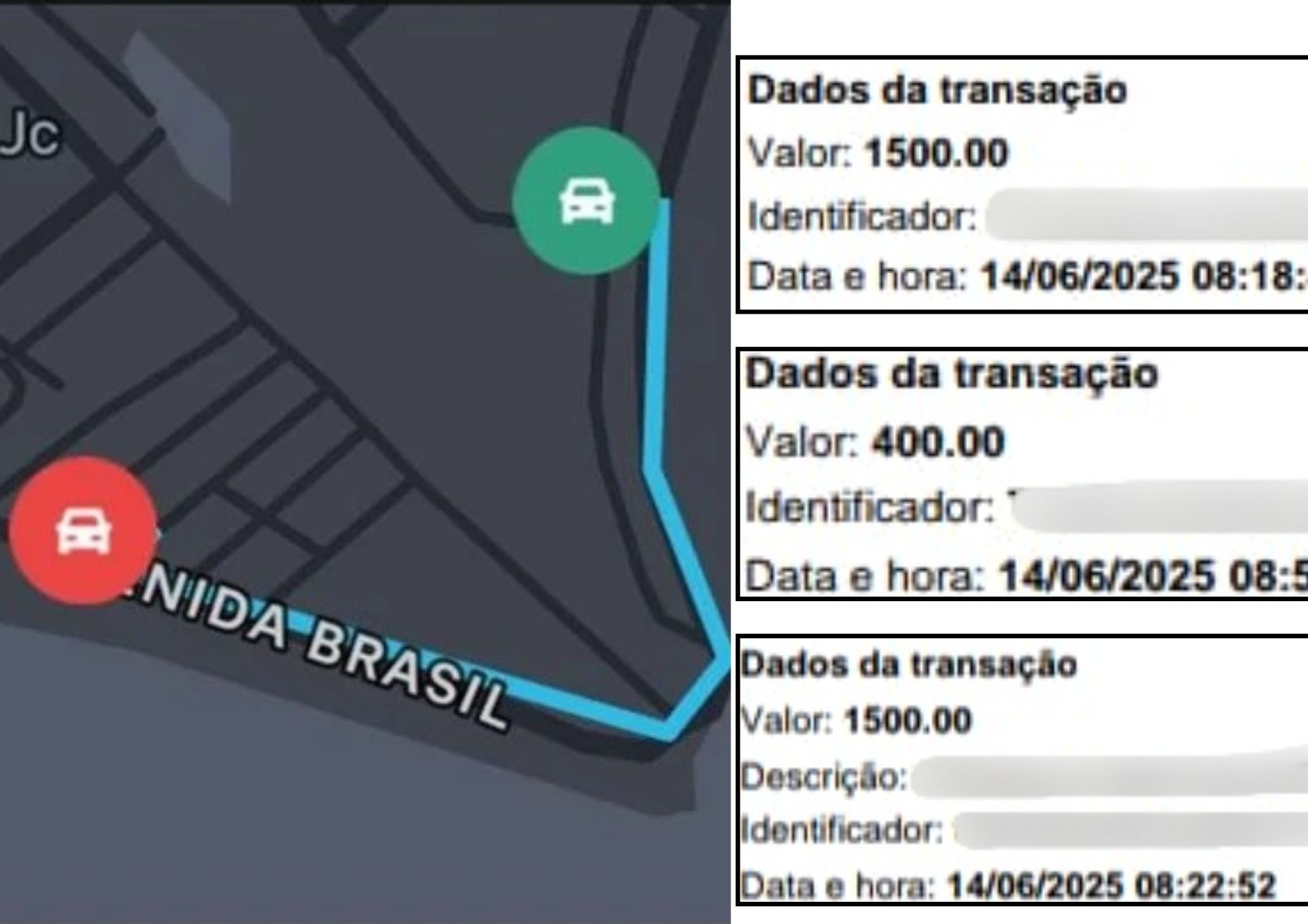 Grávida de quatro meses, motorista de app é extorquida e tem prejuízo de R$ 4 mil no litoral de SP