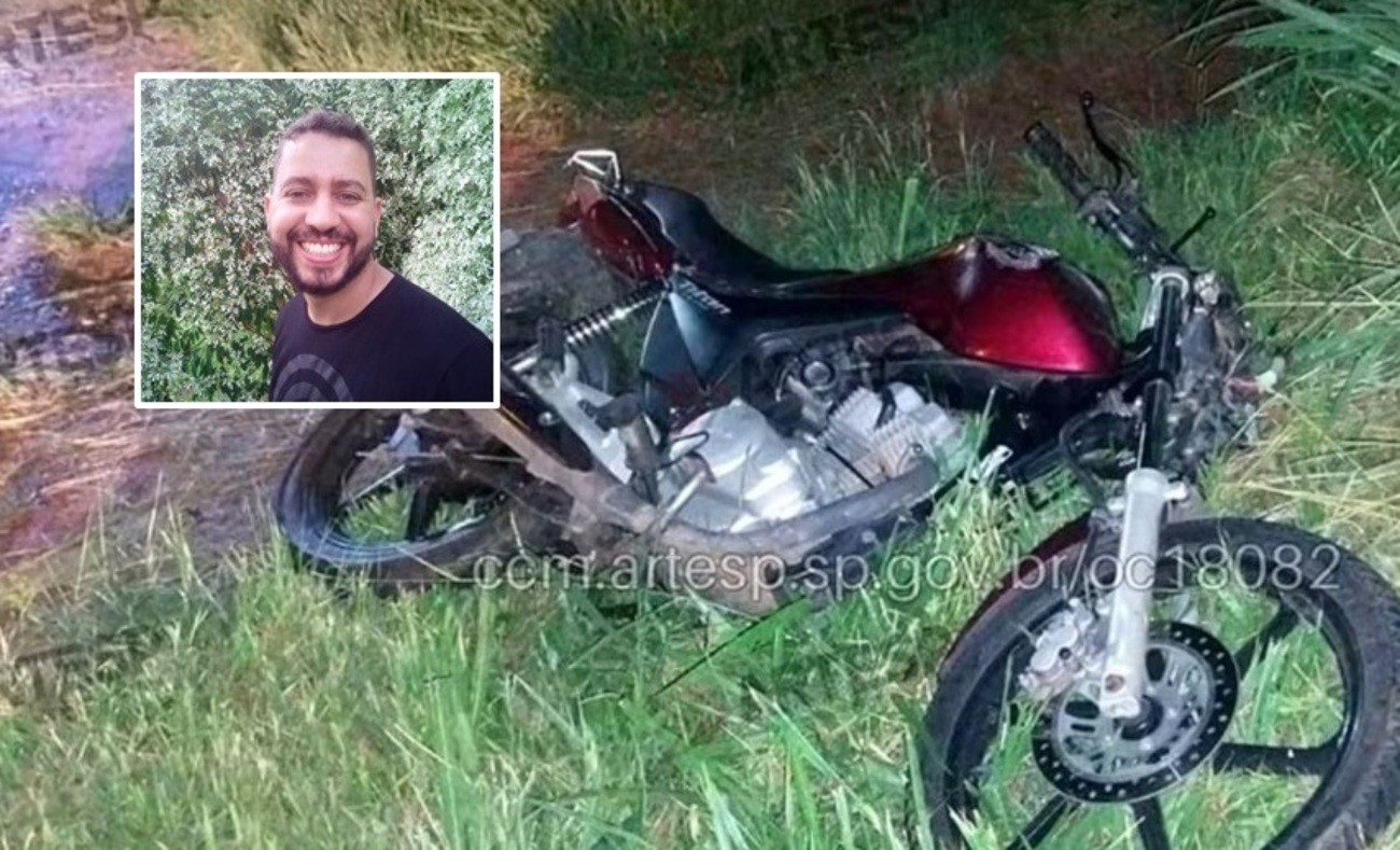 Motociclista morre após atropelar cavalo em rodovia no interior de SP