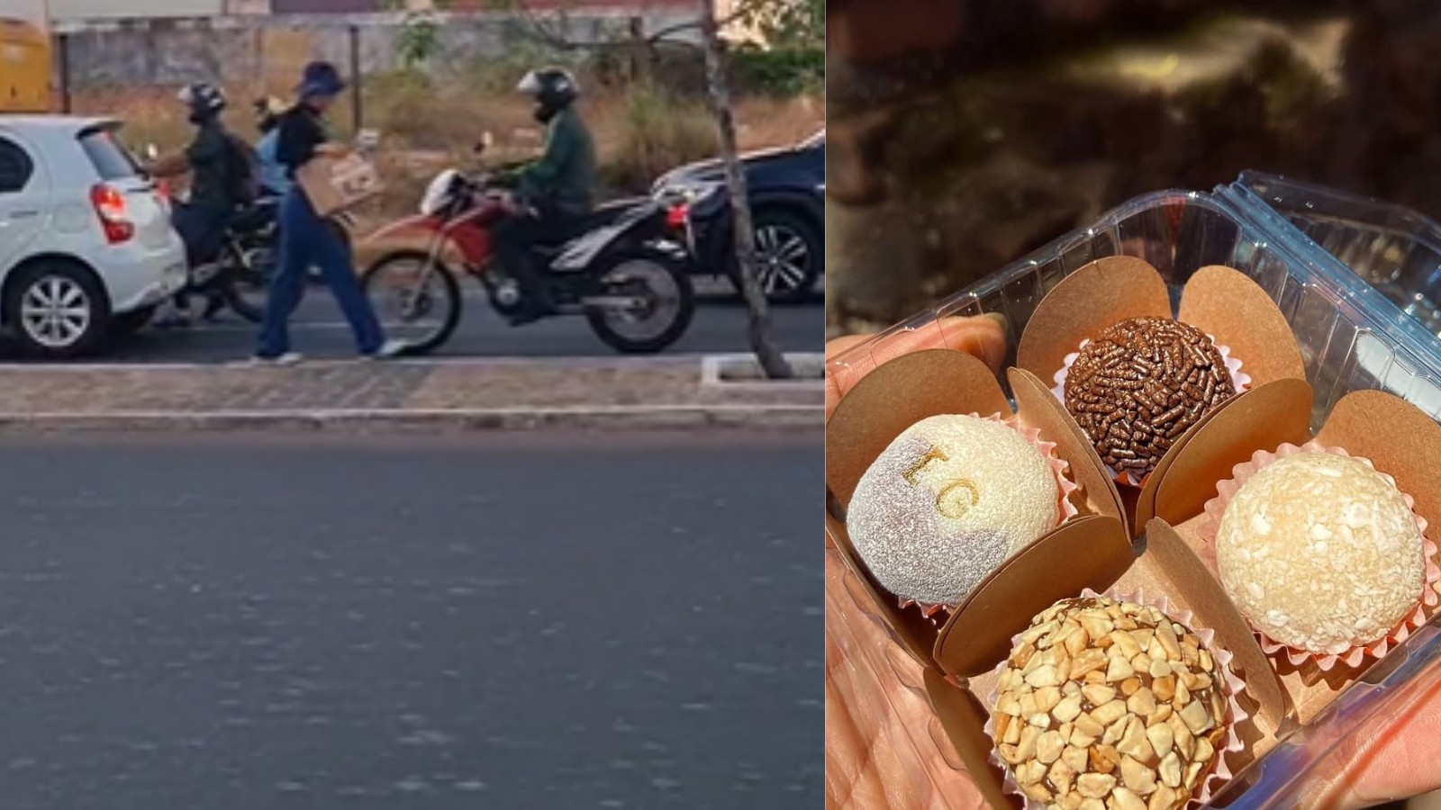 Estudante vende doces há dois anos em sinal para pagar faculdade e fatura R$ 260 por dia 