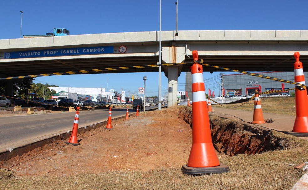 Obras BRT, Várzea Grande (MT) — Foto: Prefeitura de Várzea Grande (MT)