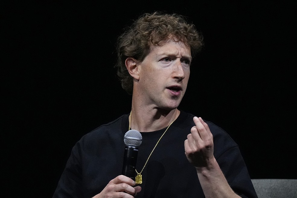 Mark Zuckerberg, CEO da Meta — Foto: AP Photo/David Zalubowski