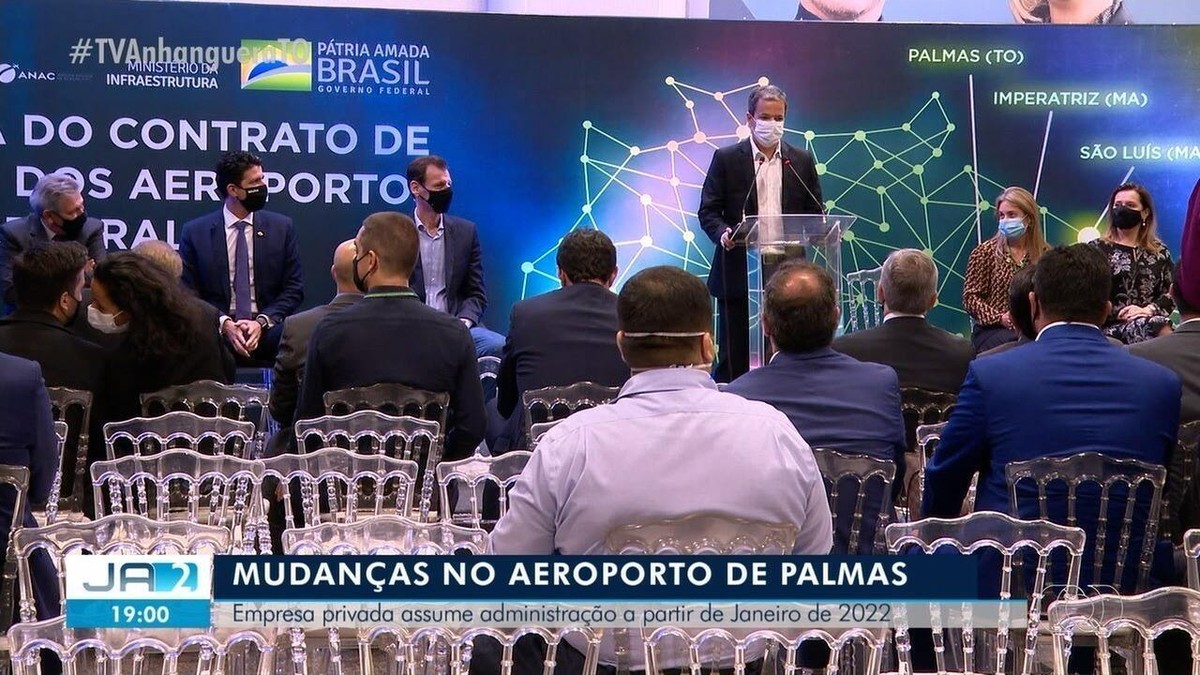 Prefeito participa da inauguração do Sistema Elo no Aeroporto de Palmas -  Prefeitura Municipal de Palmas - TO