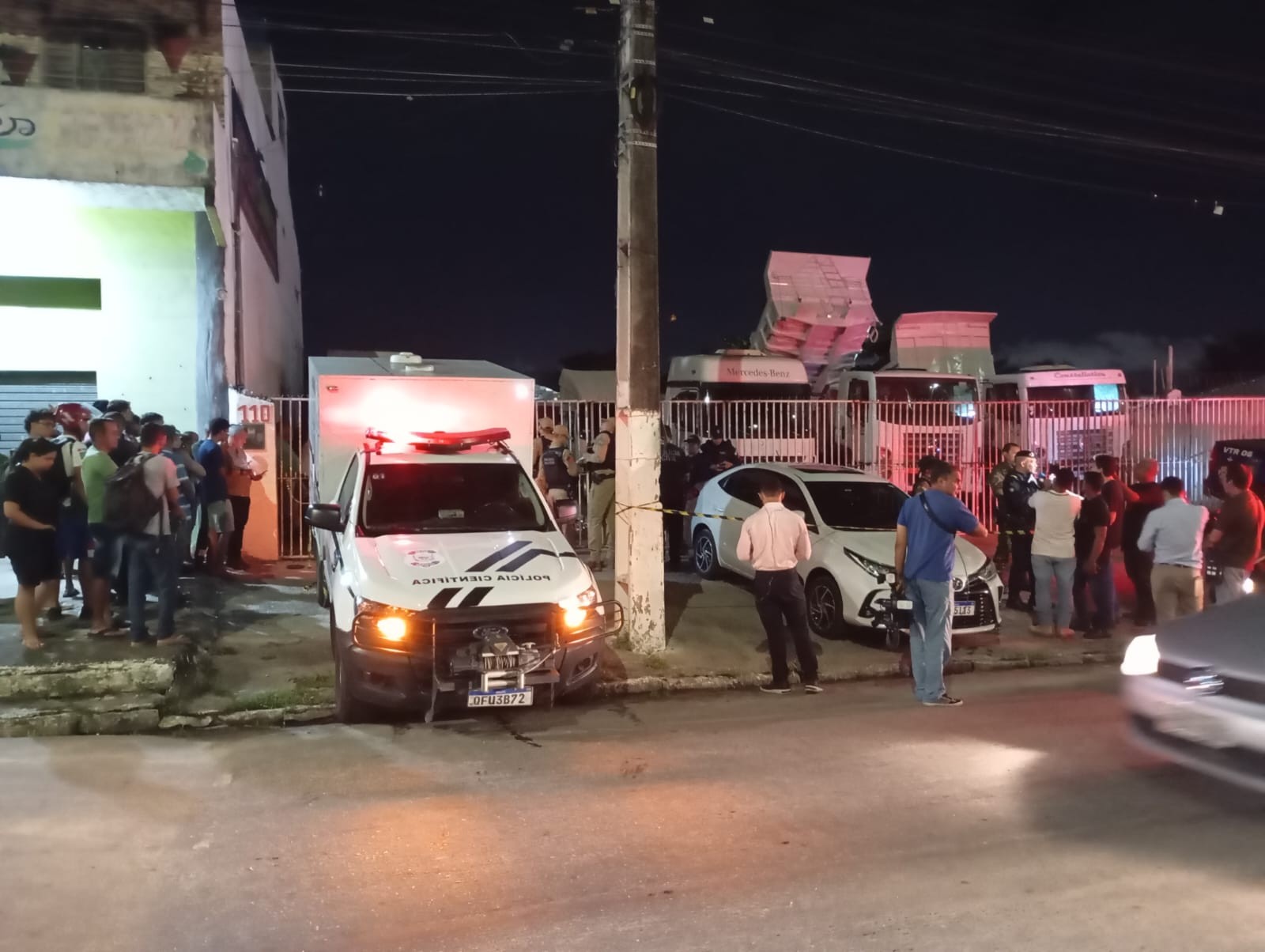 Empresário é morto a tiros em concessionária de carros, na Grande João Pessoa