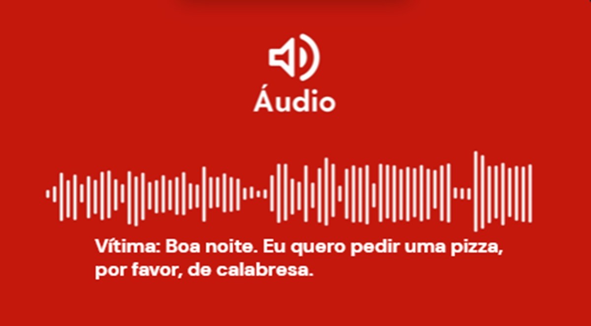 'Pizza de calabresa, por favor': mulher liga para a PM e simula pedido para denunciar violência doméstica; áudio
