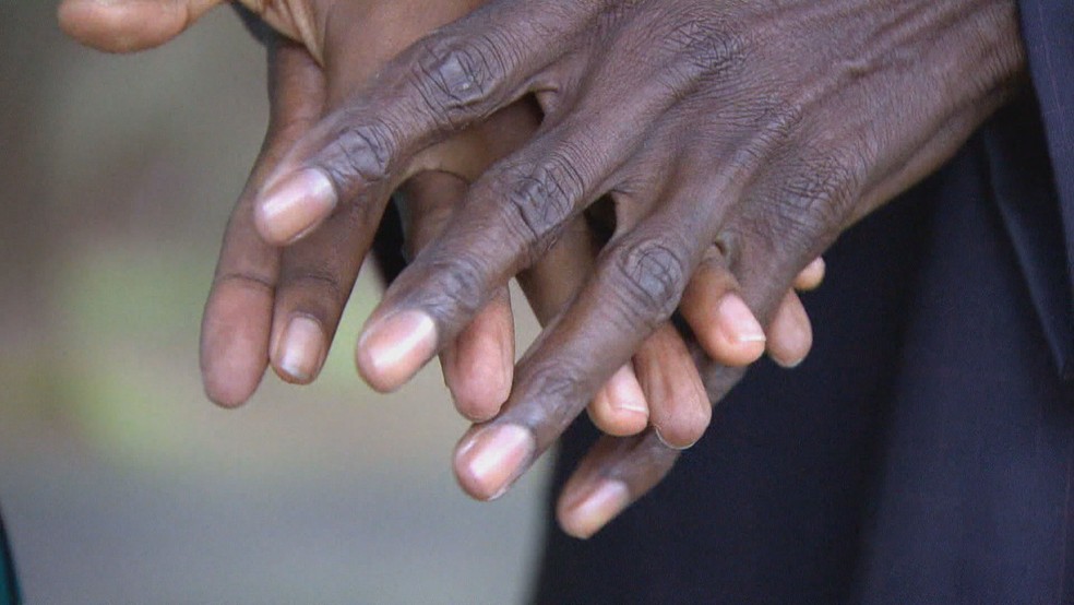 Mãos de pessoa autodeclarada preta, em imagem de arquivo — Foto: Reprodução/TV Globo