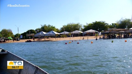 Abertura oficial da temporada de praias de Porto Real lotou as areias no fim de semana
