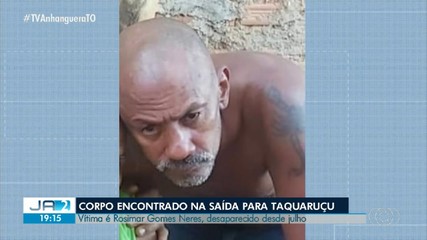 Corpo encontrado na saída para Taquaruçu é de homem que estava desaparecido