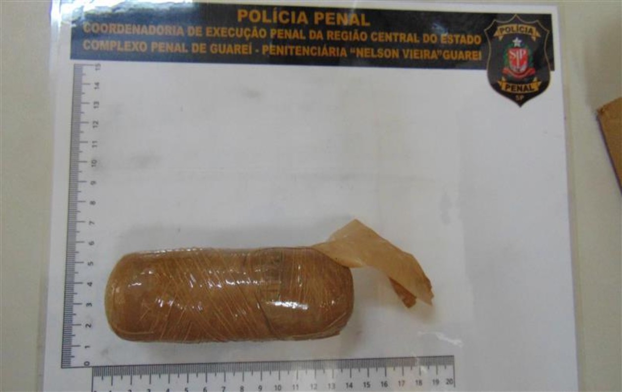 Irmã de detento é presa ao tentar entrar com droga no ânus em penitenciária de Guareí