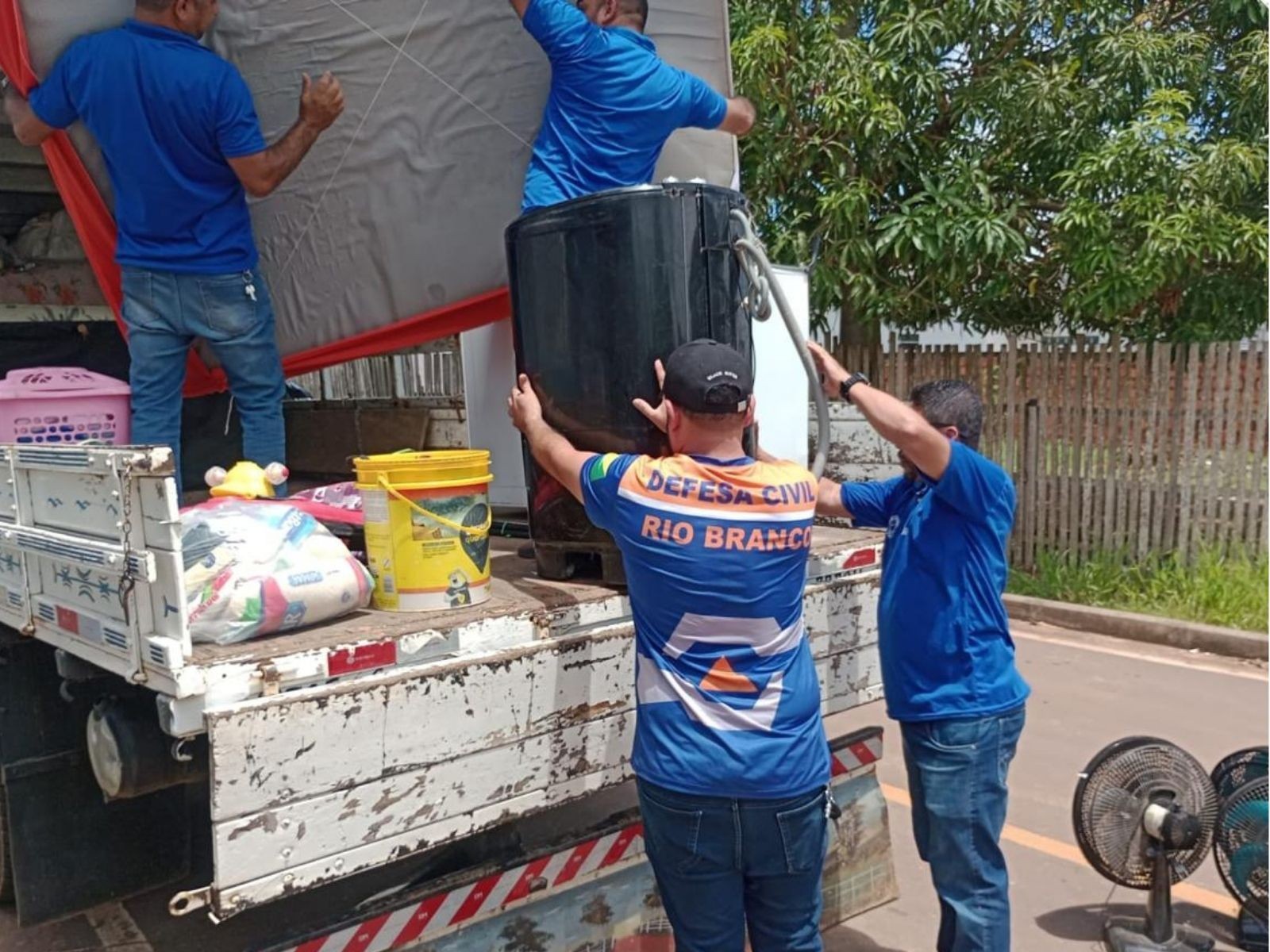 Abrigos são desmobilizados após fim da cheia em Rio Branco e famílias seguem para aluguel social