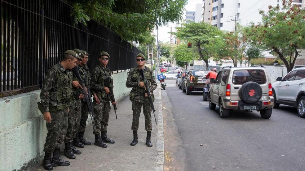 26 cidades cearenses vão receber reforço de tropas federais para as Eleições 2024 — Foto: Sistema Verdes Mares