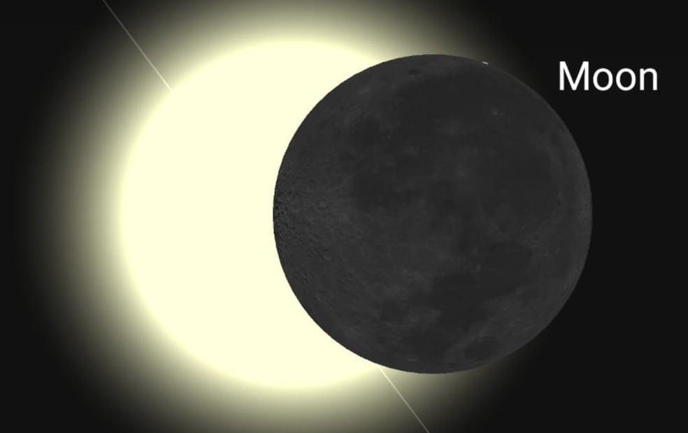 Eclipse solar do dia 14 de outubro vai ser visto em todo o Nordeste; veja  estados com maior cobertura