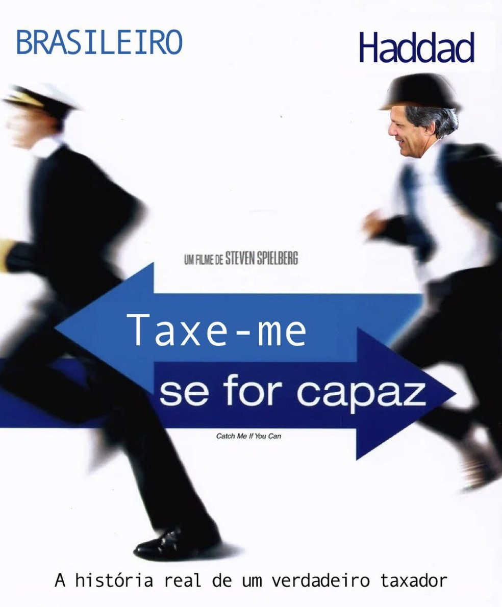 'Taxad': Redes sociais foram invadidas por memes sobre o ministro da Fazenda, Fernando Haddad — Foto: Reprodução/X